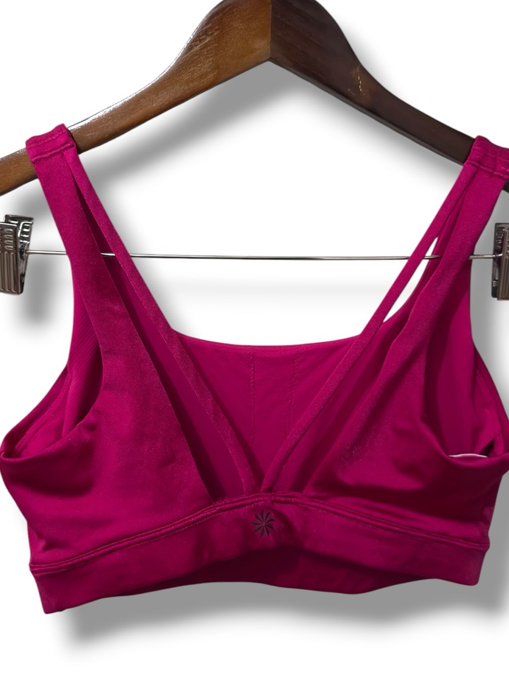 Athleta | NWOT Bright Magenta Matching Workout Set (Sports Bra + Leggings) XS/S - Picture 4 of 14
